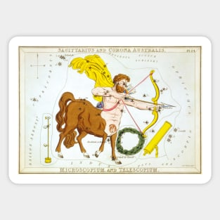 Sagittarius zodiac sign Sticker